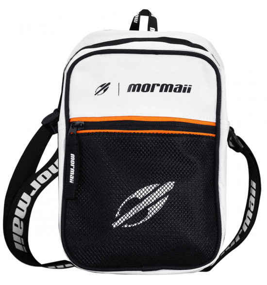 Shoulder Bag Mormaii Casual Branca com Preto - 2