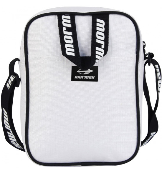 Shoulder Bag Mormaii Casual Branca com Preto - 4