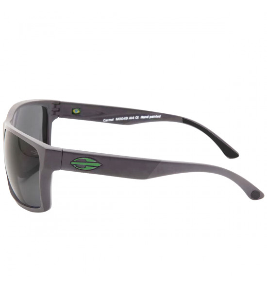 Óculos Mormaii Carmel Fume com logo Verde/ Lente Cinza  - 3