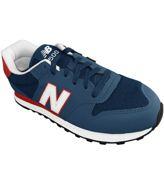 Tênis New Balance 500 v2 Marinho e Vermelho