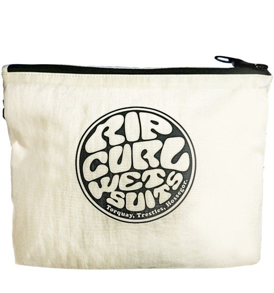 Necessaire Rip Curl Surf Series Wet Dry Pouch Off White/Black