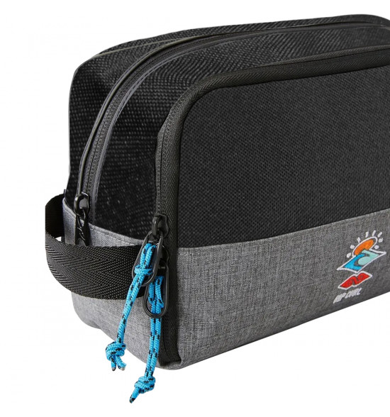 Necessaire Rip Curl F-Light Groom Toiletry Icons Grey - 2
