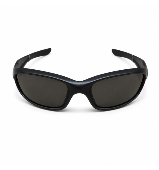 Óculos Oakley Straight Jacket Matte Black | Lente Grey – Design Icônico e Performance Clássica - 3