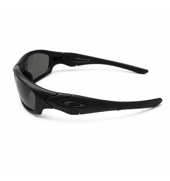 Óculos Oakley Straight Jacket Matte Black | Lente Grey – Design Icônico e Performance Clássica - 4