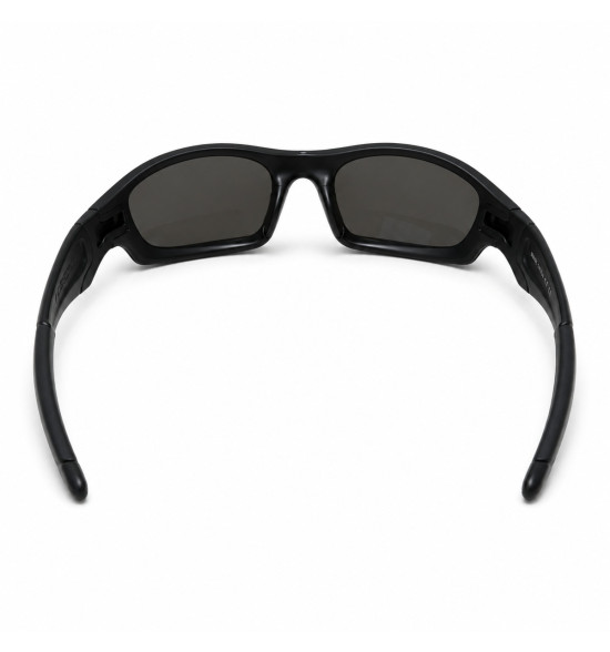 Óculos Oakley Straight Jacket Matte Black | Lente Grey – Design Icônico e Performance Clássica - 5