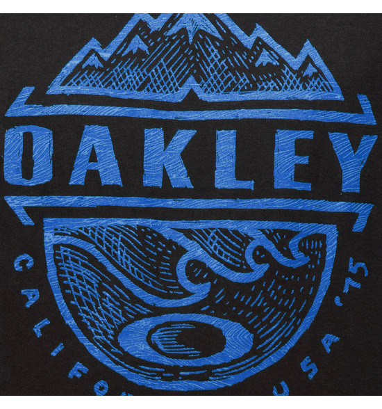 Camiseta Oakley Bicoastal Tee Preta - 3