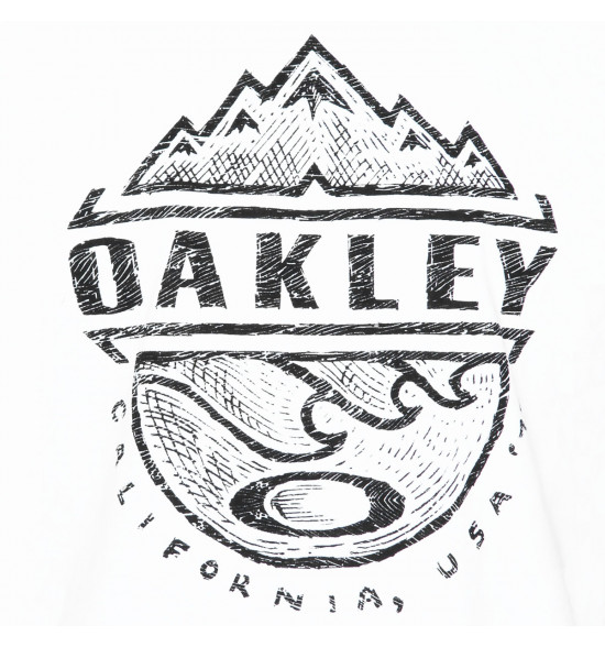 Camiseta Oakley Bicoastal Tee Branca - 3