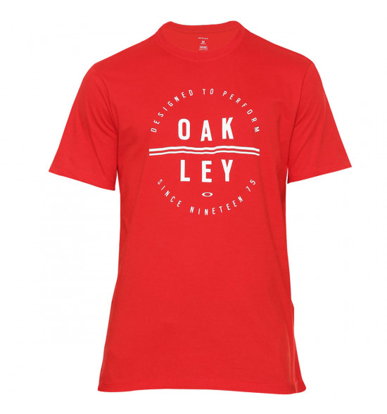 Camiseta Oakley DPT Circle Tee Vermelha