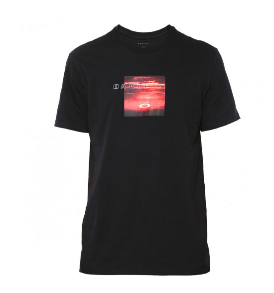 Camiseta Oakley Mod Sunset Tee Preta