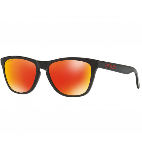 Óculos Oakley Frogskins Black Ink/ Lentes Prizm Ruby