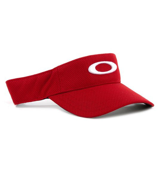 Viseira Oakley Golf Ellipse Visor Vermelha LANÇAMENTO - 6
