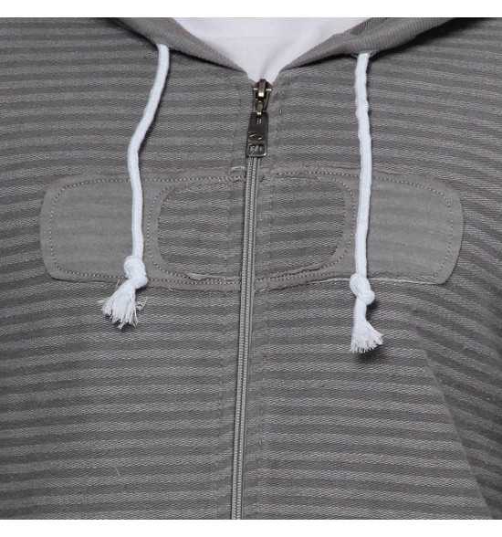 Moletom Oakley Square O Stripe Fleece Cinza - 3