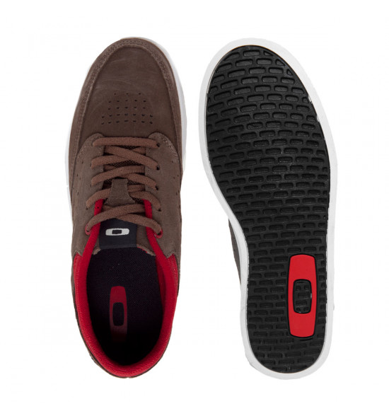 Tênis Oakley Bigspin Marrom com Vermelho - 3