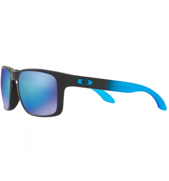 Óculos Oakley Holbrook Matte Black/ Lente Prizm Sapphire Polarizado - 4