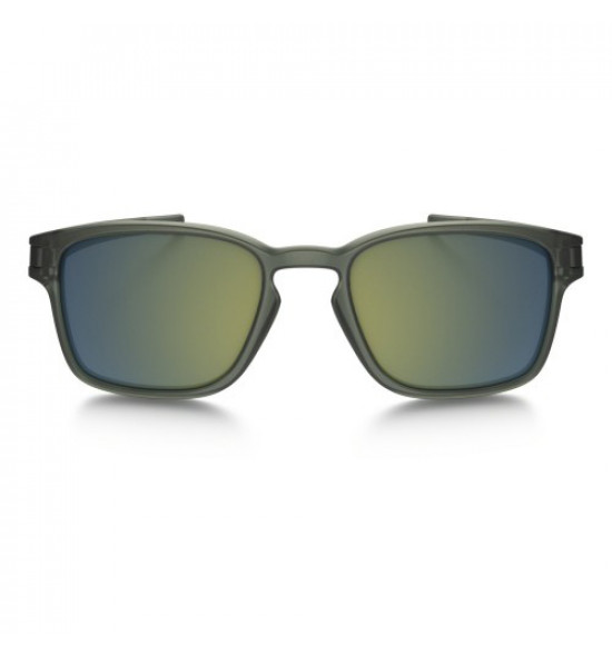 Óculos Oakley Latch Square Matte Olive Ink/Lente Emerald Iridium - 3