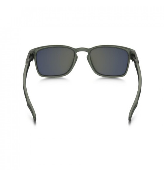 Óculos Oakley Latch Square Matte Olive Ink/Lente Emerald Iridium - 4