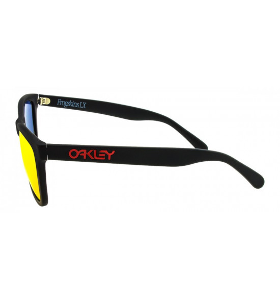 Óculos Oakley Frogskins Matte Black/Ruby Iridium - 2
