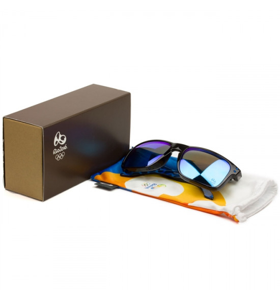 Óculos Oakley Holbrook Olimpics Collection Black Ink/Lente Saphire Iridium - 4