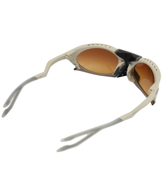 Óculos Oakley Plantaris Matte Sand / Lente Prizm Brown Gradiente – Design Orgânico e Inovação - 4