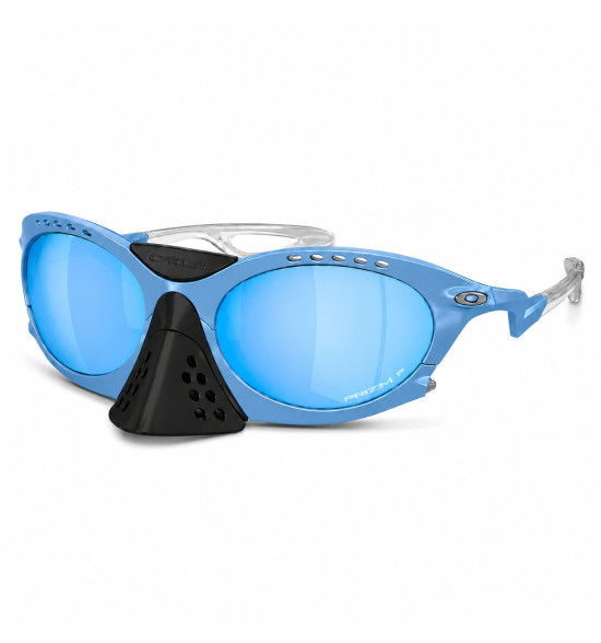 Óculos Oakley Plantaris Matte Stonewashed / Lente Prizm Deep Water Polarizada – Alta Performance e Proteção - 2