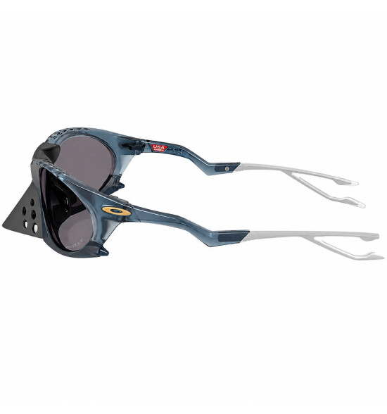 Óculos Oakley Plantaris Matte Translucent Abyss / Lente Prizm Grey Polarizada – Design Disruptivo e Visão Sem Reflexos - 4