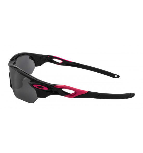 Óculos Oakley RadarLock Edge Polished Black/ Black Iridium e Clear VR28 LANÇAMENTO - 2