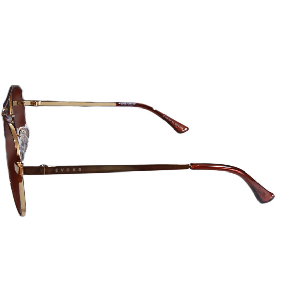 Óculos Evoke For You DS78 04A Shine Gold/ Lente Brown Gradient - 3