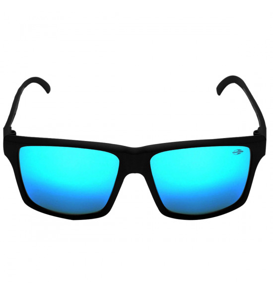 Óculos Mormaii Lagos Preto Fosco/Lente Revo Azul Ice - 2