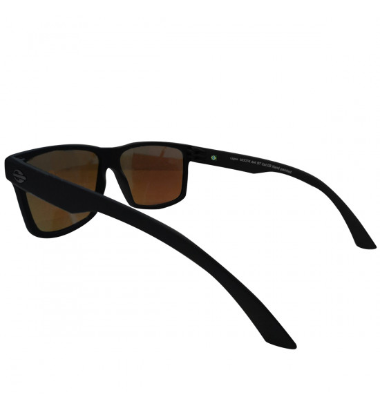 Óculos Mormaii Lagos Preto Fosco/Lente Revo Azul Ice - 4
