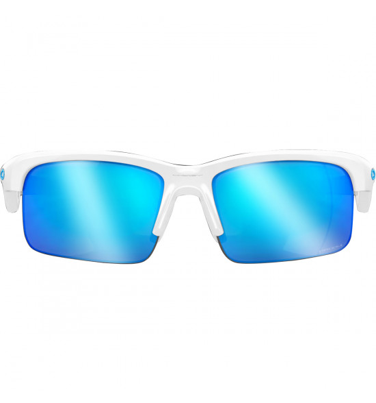 Óculos Oakley Capacitor Polished White/Lentes Prizm Saphire - 2