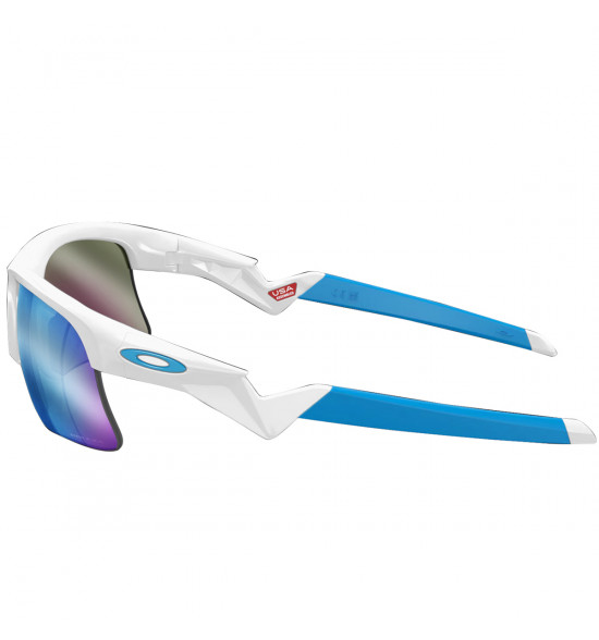 Óculos Oakley Capacitor Polished White/Lentes Prizm Saphire - 3