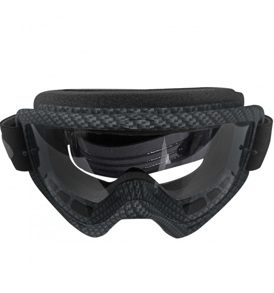 Óculos Goggle Oakley O Frame MX Carbon Fiber/Lente Clear - 2
