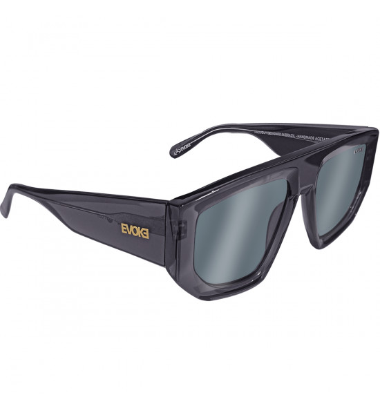 Óculos Evoke EVK 59 G21 Crystal Grey/Lente Shiny Gray