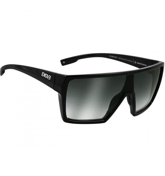 Óculos Evoke Bionic Alfa A01 Black Shine/Lente Gray Gradient