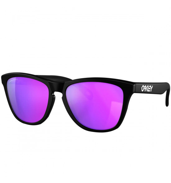 Óculos Oakley Frogskins Matte Black/Lente Prizm Violet