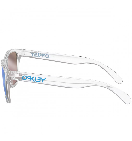Óculos Oakley Frogskins Crystal Clear/ Lente Prizm Saphire Iridium - 3