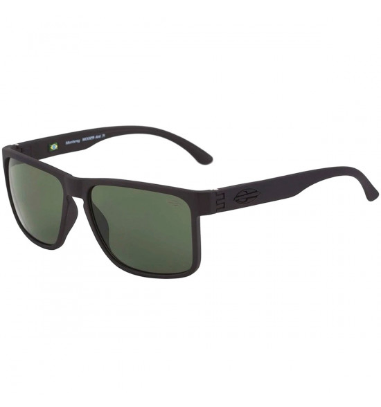 Óculos Mormaii Monterey Preto Fosco/Lentes G15 Polarizada