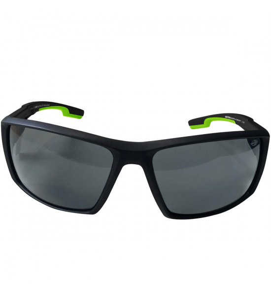 Óculos Mormaii Joaca 4 Preto Fosco com Amarelo Limão Fluor /Lente Cinza - 3