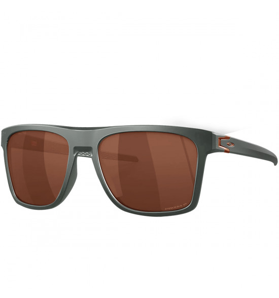 Óculos Oakley Leffingwell Matte Grey Smoke/ Lentes Prizm Tungsten