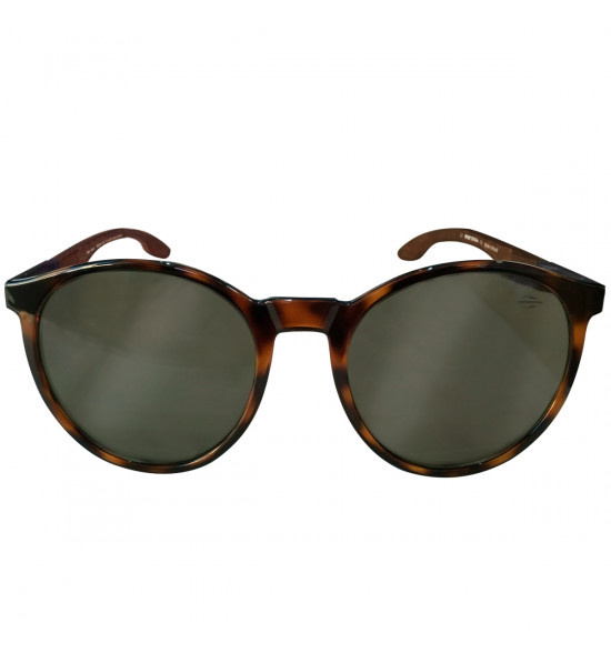 Óculos Mormaii Maui Wood Marrom  Demi Brilho Hastes em Madeira Escura/ Lente G15 - 2