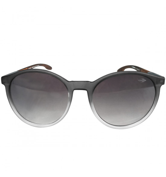 Óculos Mormaii Maui Wood Fume Degradê Fosco Hastes em Madeira/ Lente Cinza Degradê - 2