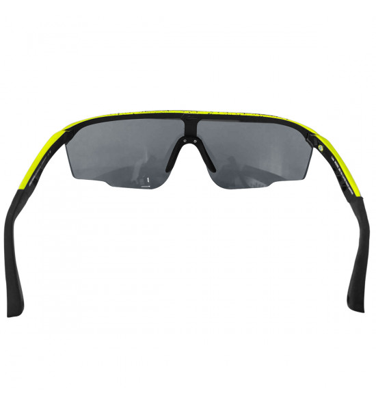 Óculos Mormaii Leap Amarelo Fluor com Preto/ Lente Verde Revo Espelhada - 4
