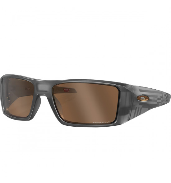 Óculos Oakley Heliostat Mt Grey Smoke/Lente Prizm Bronze