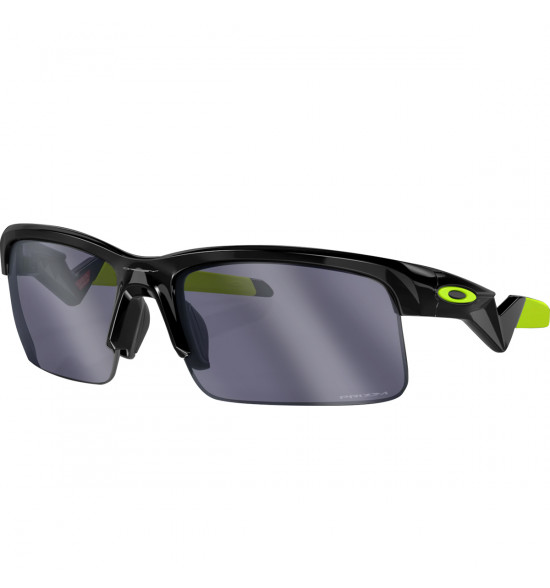 Óculos Oakley Capacitor Polished Black/Lentes Prizm Grey