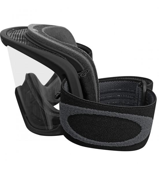 Óculos Goggle Oakley O Frame 2.0 MX Pró Mountain Bike Black Gunmetal/Lente Clear - 3