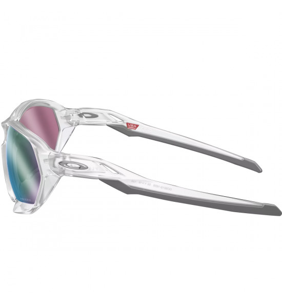 Óculos Oakley Plazma Matte Clear/Lentes Prizm Road Jade - 3
