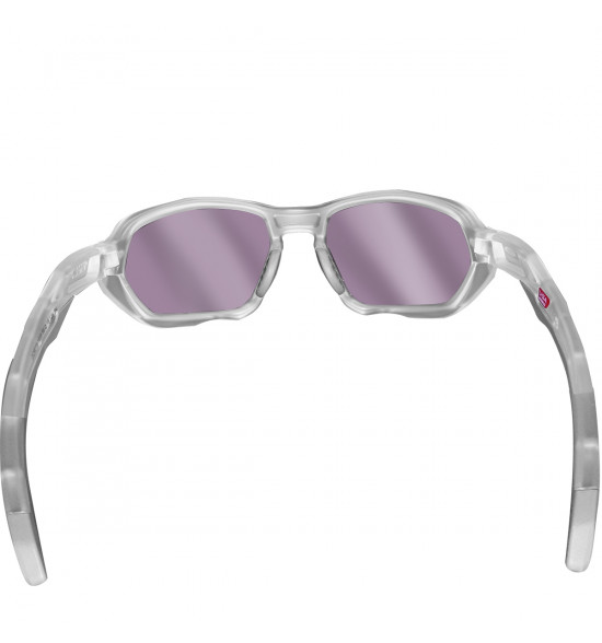 Óculos Oakley Plazma Matte Clear/Lentes Prizm Road Jade - 4