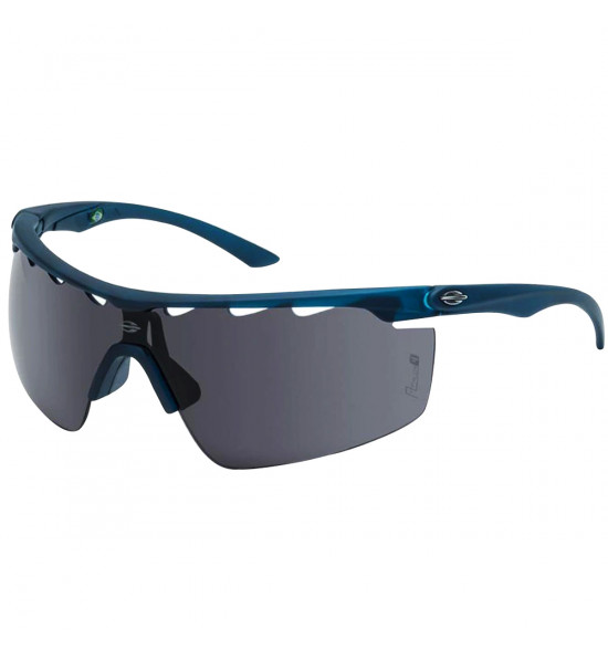Óculos Mormaii Athlon 4 Azul Petróleo Fosco/Lente Cinza