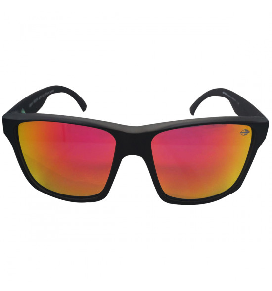 Óculos Mormaii Lagos Preto Fosco Translucido/Lente Cinza FL Vermelha - 2
