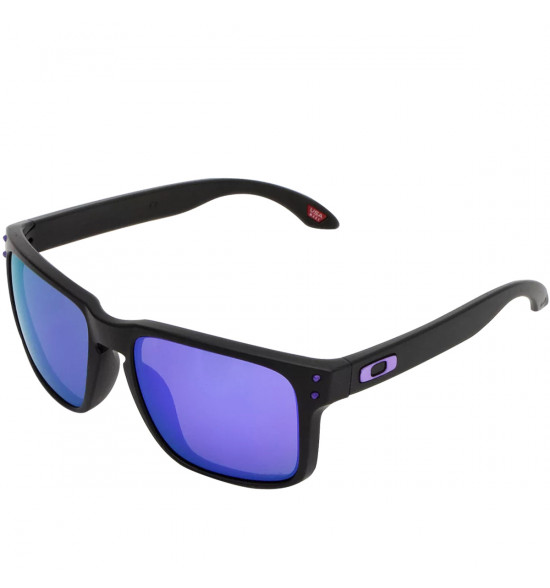 Óculos Oakley Holbrook Julian Wilson Matte Black/Lente Violet Iridium